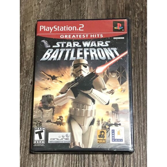 Star Wars Battlefront Greatest Hits - Sony Playstation 2 New Sealed - Picture 1 of 3